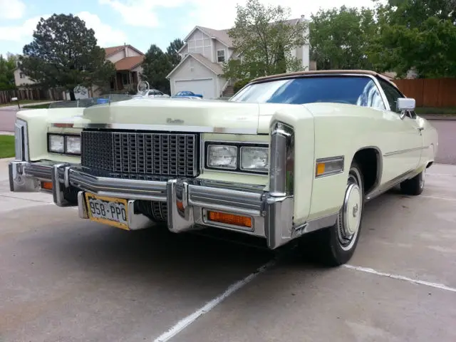 1976 Cadillac Eldorado Convirtable