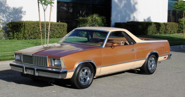 1978 Chevrolet El Camino California Original, 100% Rust Free, 79k Orig
