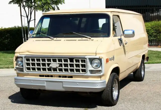 1982 Chevrolet G20 Van Panel, Cargo Van, 100% Rust Free(833)225-4227