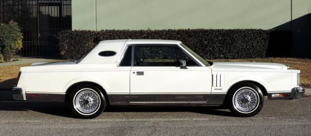 1982 Lincoln Mark Series Continental, California Car