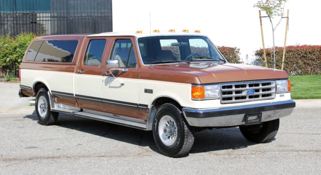 1987 Ford F-350 One Ton, Crew Cab, One Owner, Fuel Cell