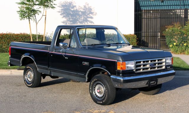 1988 Ford F-150 4x4 Lariat Shortbed Pickup, California F-150