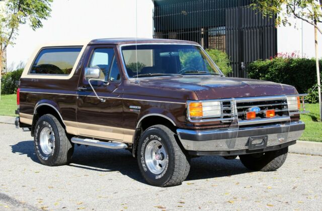 1991 Ford Bronco California 4x4,Eddie Bauer,NO RESERVE(310)259-5383