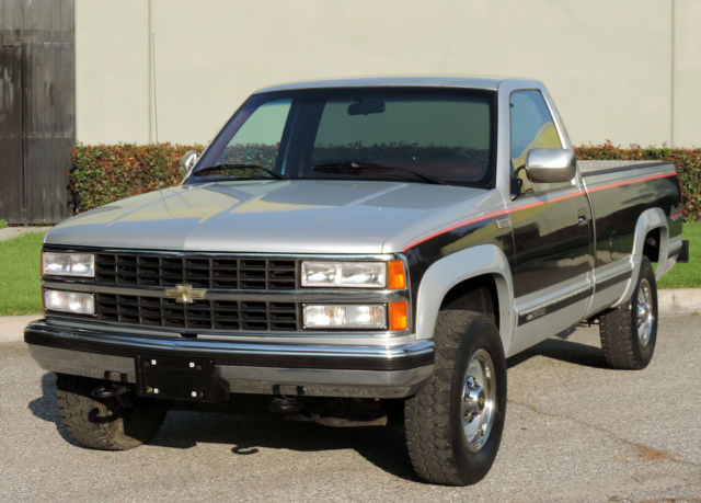 1991 Chevrolet Silverado 2500 4x4 Turbo Diesel, 3/4 Ton, 100% Rust Free