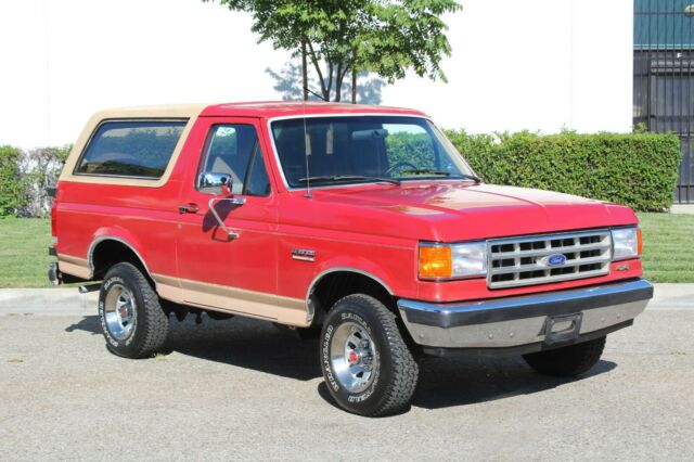 1988 Ford Bronco Eddie Bauer, One Owner, California (833)225-4227