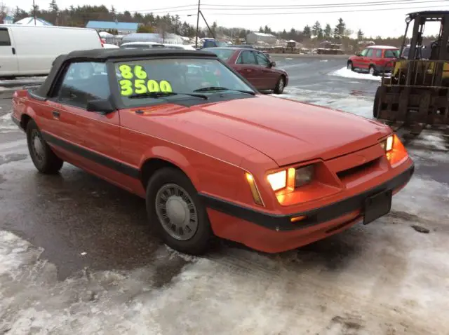 1986 Ford Mustang