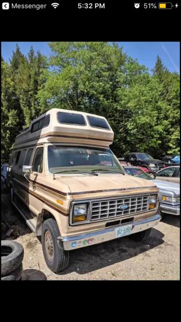 1986 Ford F-250 Fiesta camper