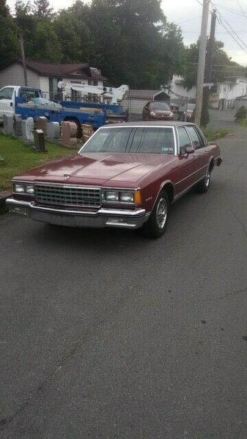 1984 Chevrolet Caprice 4 Door Sedan