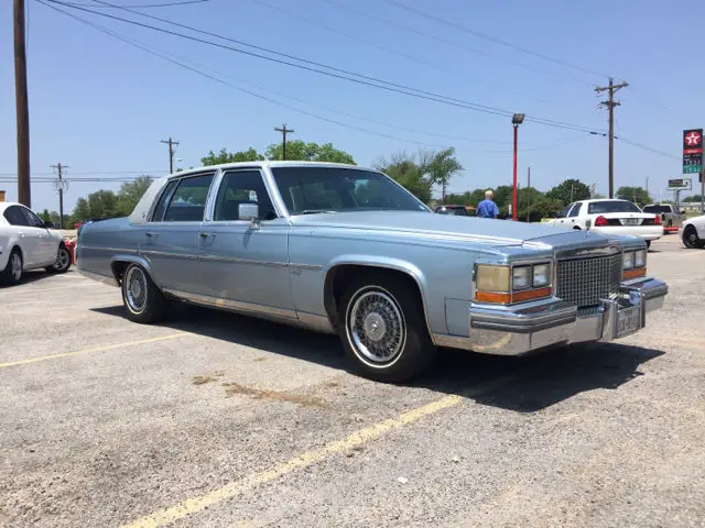 1981 Cadillac Fleetwood Broughan Texas Car No Rust LOW RESERVE TX