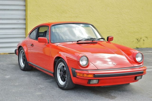 1984 Porsche 911 2 Door Coupe