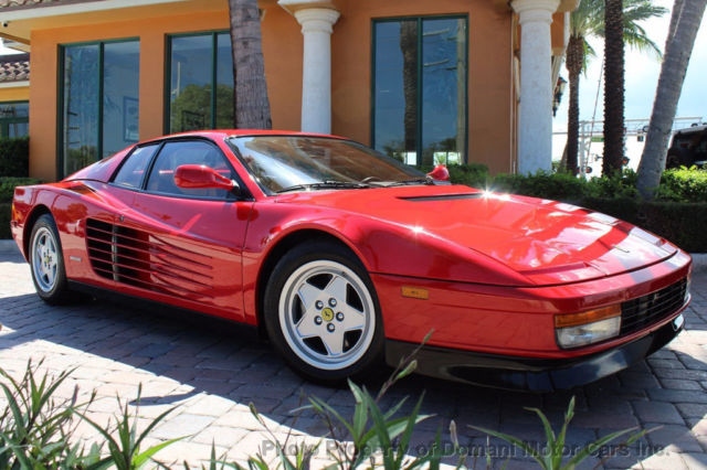 1989 Ferrari Testarossa CAVALLINO PLATINUM AWARD WINNING ONLY 11K MI MAJOR