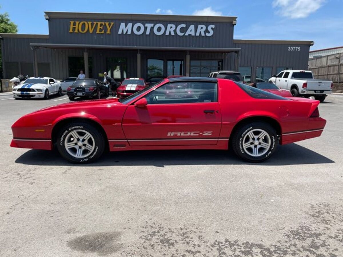 1989 Chevrolet Camaro IROC Z only 3,900k miles