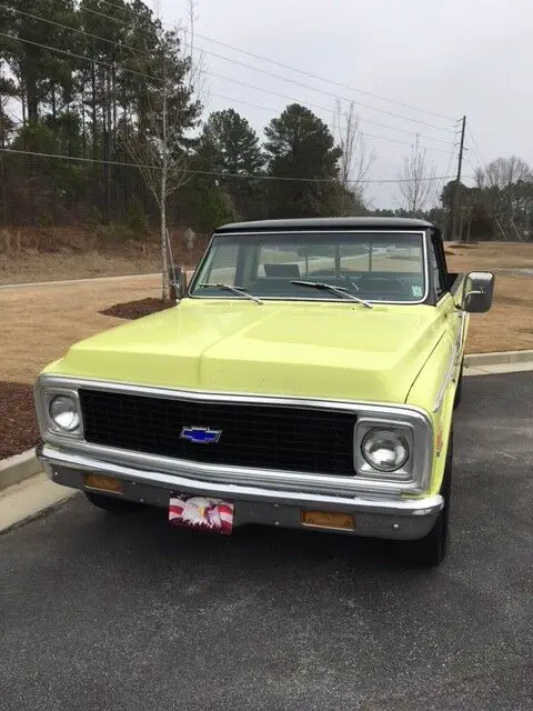 1971 Chevrolet Other Pickups Custom Camper