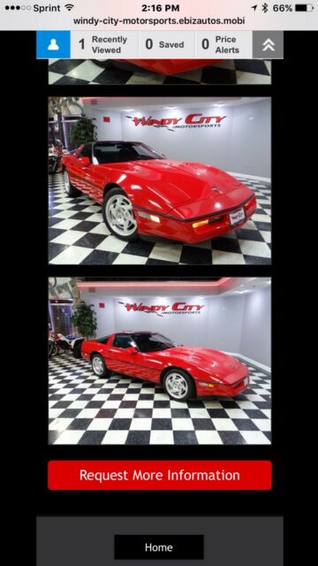 1990 Chevrolet Corvette coupe