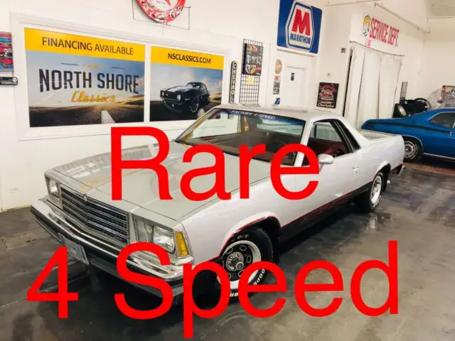 1979 Chevrolet El Camino -RARE 4 SPEED-SEE VIDEO