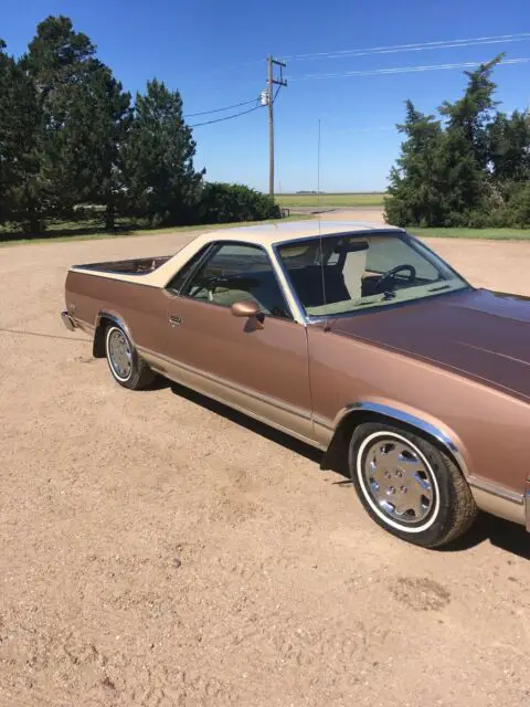 1981 Chevrolet El Camino Two tone paint