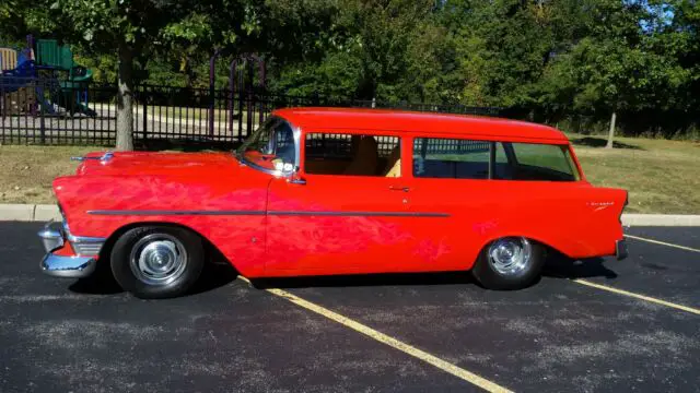 1956 Chevrolet Handyman -FULLY RESTORED-RARE 2 DOOR WAGON-AWARD WINNER-