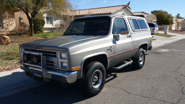 1986 Chevrolet Blazer Silverado