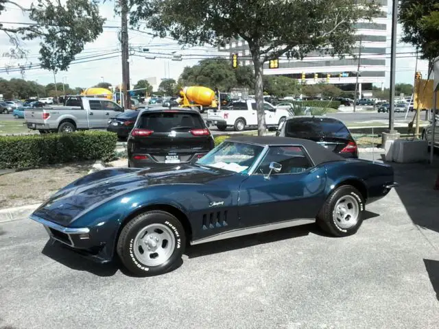 1969 Chevrolet Corvette 69 corvette convertible , 350 v8 , manual