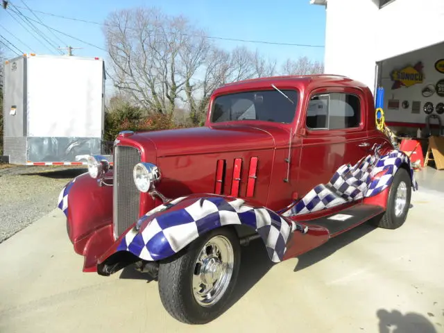 1933 Chevrolet Master 3W Coupe CHEVY 33 MASTER 3 W COUPE STEEL BODY FRESH BUILD