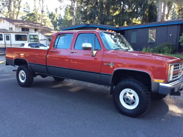 1986 Chevrolet C/K Pickup 3500 Scottsdale