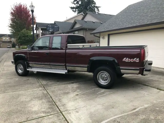 1993 Chevrolet Silverado 3500 EXT CAB LONG BED 4X4 DIESEL