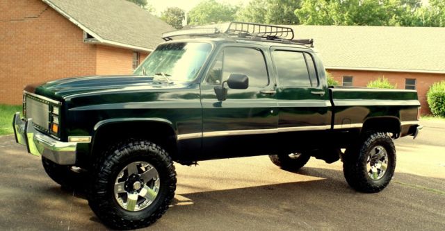 CHEVY K30 3+3 5.9 CUMMINS DIESEL SWAP 3500 4X4 TRUCK NEW BUILD 2500 for ...