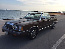 1986 Chrysler LeBaron chrome