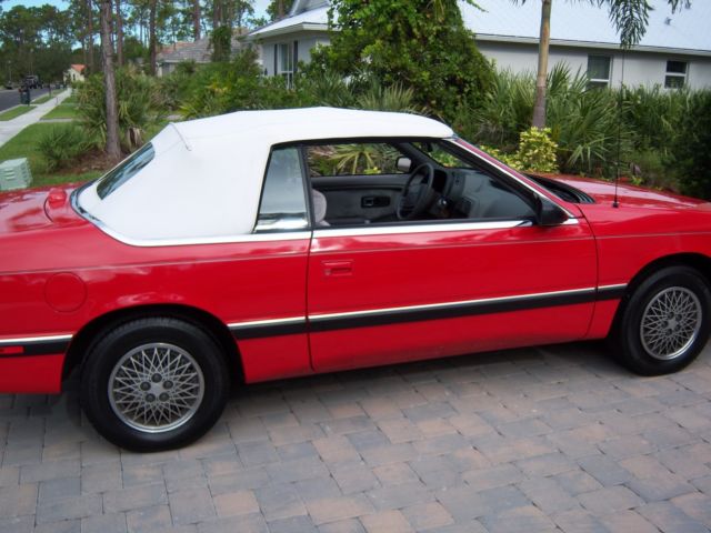 1990 Chrysler LeBaron conv