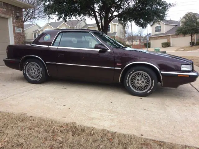 1989 Chrysler TC by Maserati