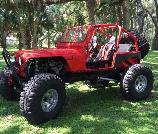 1979 Jeep CJ Boat sided