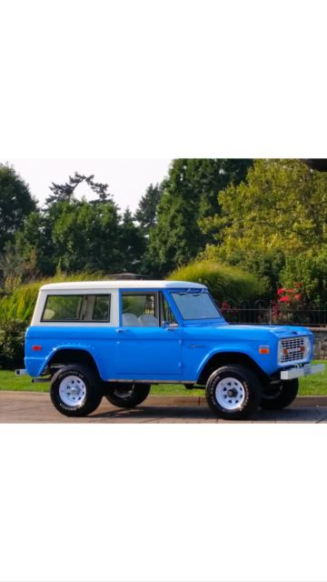 1970 Ford Bronco Wagon Sport Utility 2-Door