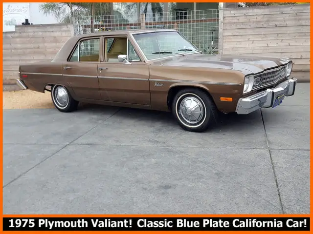 1975 Plymouth VALIANT VALIANT SEDAN