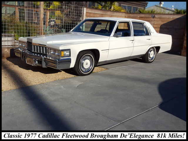 1977 Cadillac Fleetwood FLEETWOOD BROUGHAM D'ELEGANCE