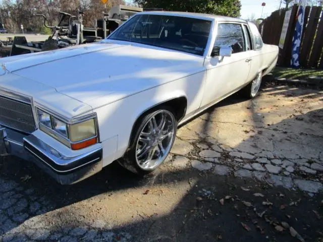 1984 Cadillac DeVille Coupedeville