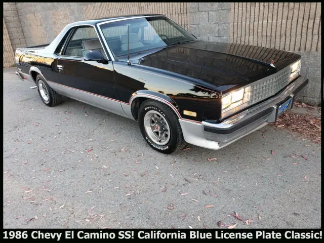 1986 Chevrolet El Camino SS