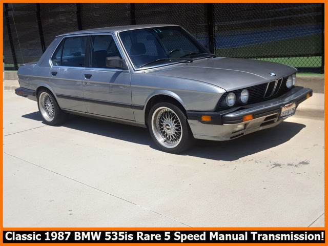 1987 BMW 5-Series 535IS