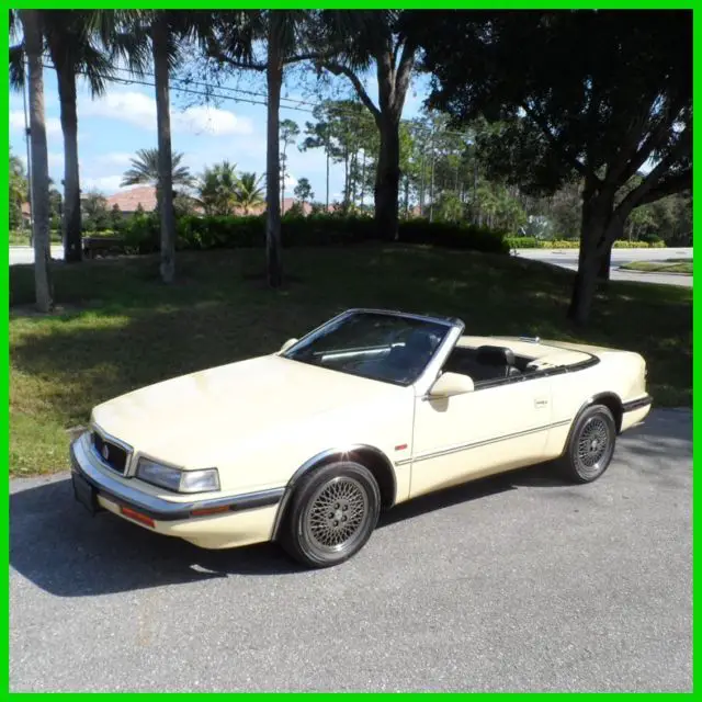 1990 Chrysler Other TC Turbo Roadster Convertible by Maserati