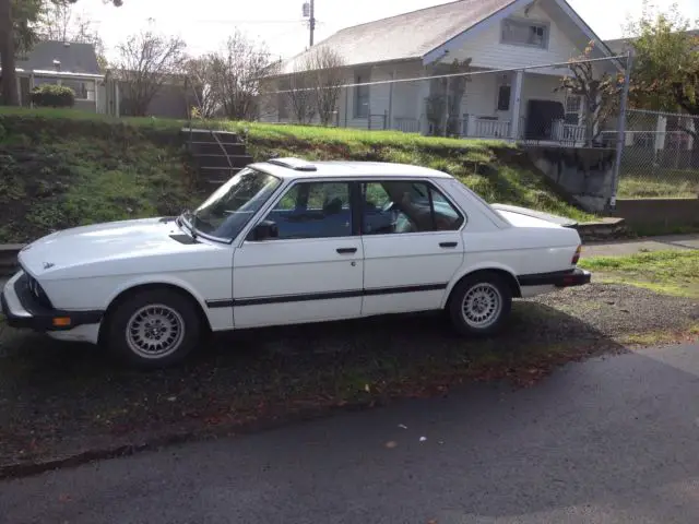 1986 BMW 5-Series