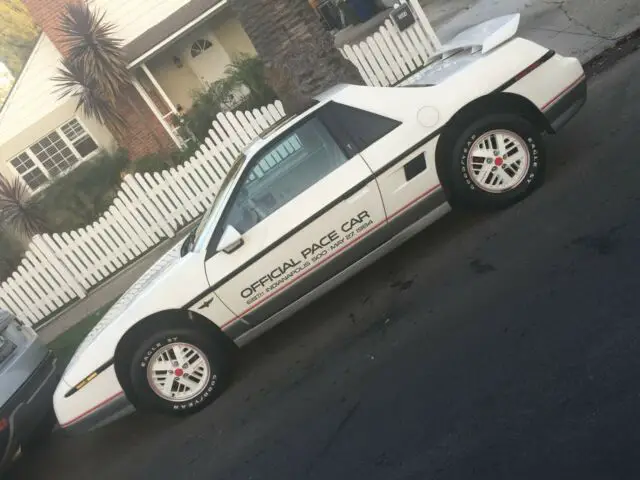 1984 Pontiac Fiero INDY 500 PACE CARE