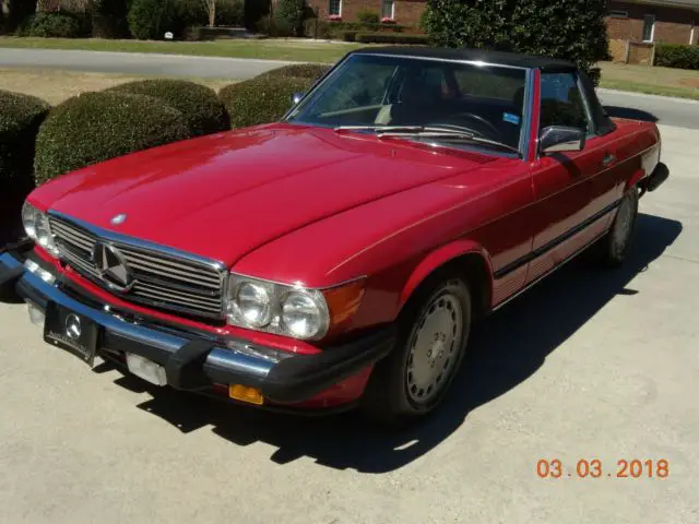 1989 Mercedes-Benz SL-Class convertible/hardtop