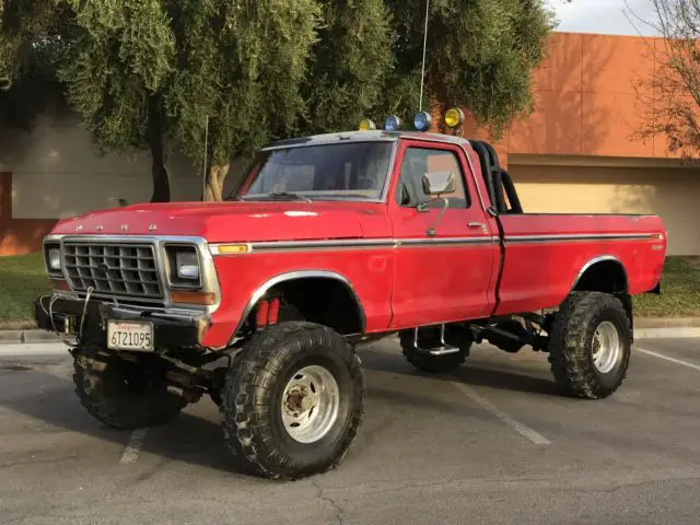 1976 Ford F-250 CLASSIC RANGER 4X4 FACTORY HIGHBOY PICKUP TUCK