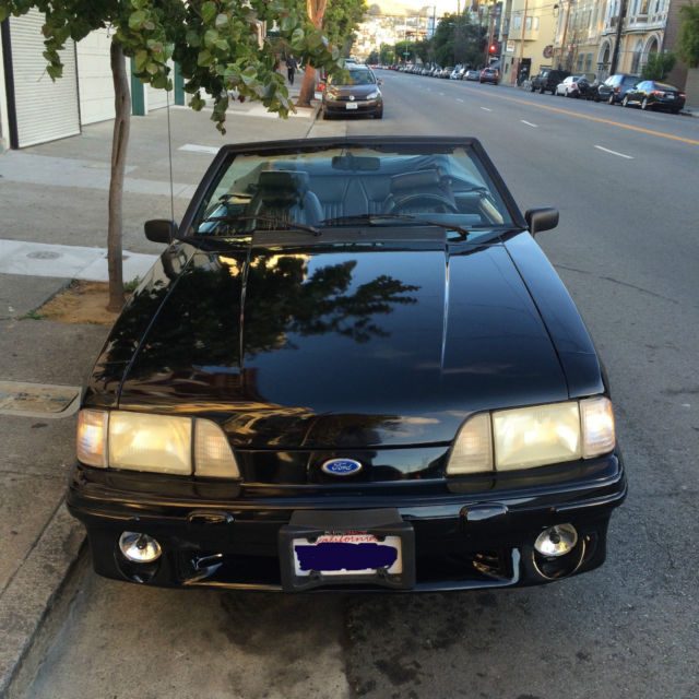 1990 Ford Mustang MUSTANG GT CONVERTIBLE