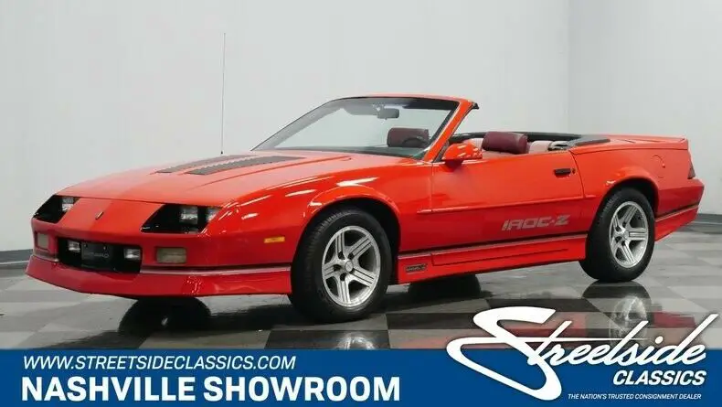 1989 Chevrolet Camaro IROC Z/28 Convertible