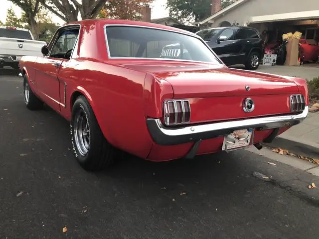 1965 Ford Mustang Red