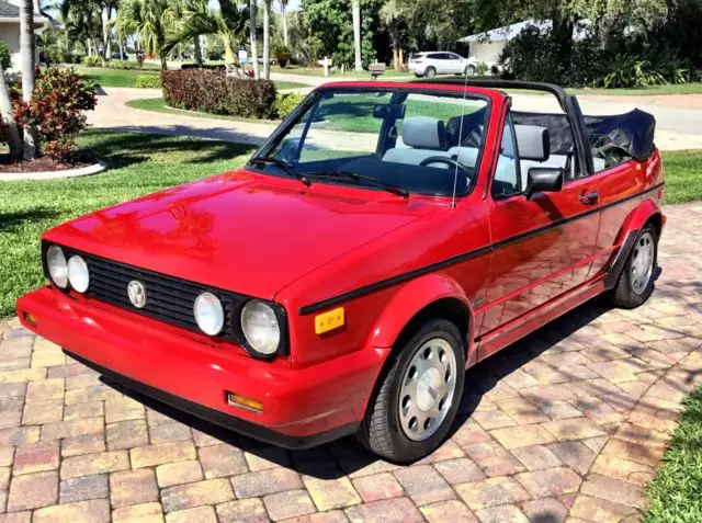 1989 Volkswagen Cabrio Best Seller Edition