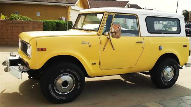 1971 International Harvester Scout V Series, 4 Speed