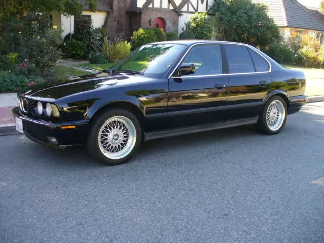 1991 BMW 5-Series BLACK