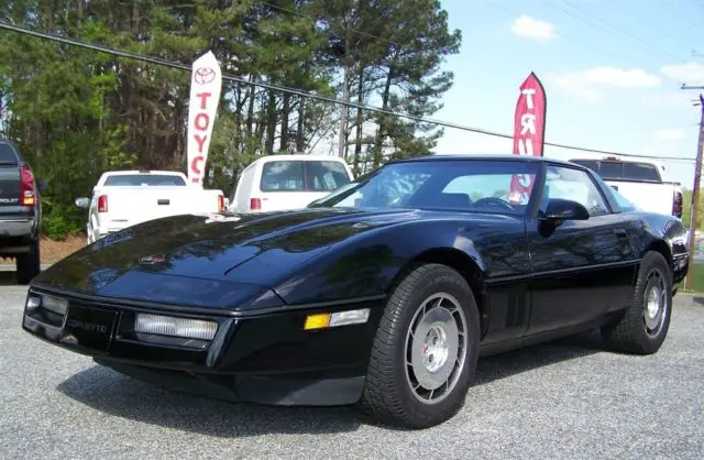 1986 Chevrolet Corvette 37K PREMIUM COUPE GLASS TARGA ROOF ALL STOCK NICE TIGHT UNIT