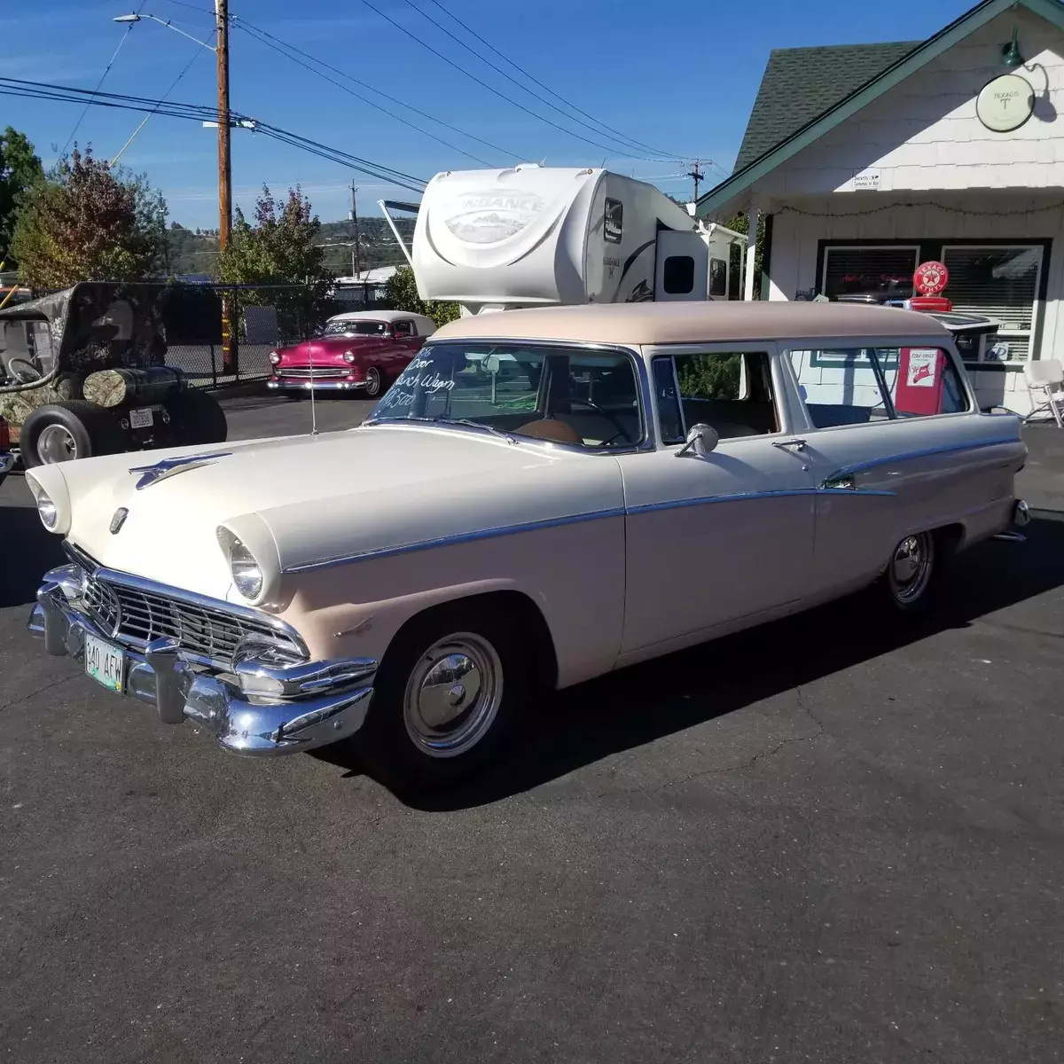 1956 Ford 2 Door Ranch Wagon Nice!